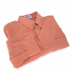 Camisa terracota M na internet