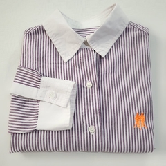 Camisa Listrada Polo Wear P