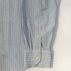 Camisa listrada manga longa M - comprar online