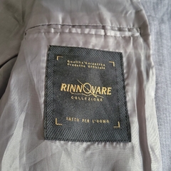Blazer Cinza Listrado M - loja online