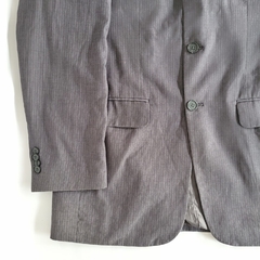 Blazer Cinza Listrado M - comprar online