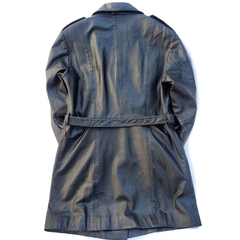 Trench coat em couro P/M - Garimp4