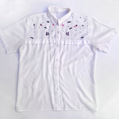 Camisa bordada M