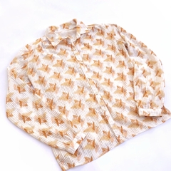 Camisa estampada P na internet