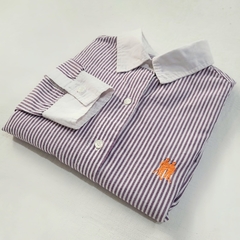 Camisa Listrada Polo Wear P na internet