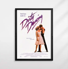 Quadro Dirty Dancing Ritmo Quente Emile Ardolino Pôster Placa Decorativa