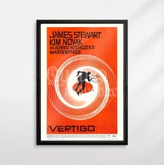Quadro Um Corpo Que Cai (Vertigo) Alfred Hitchcock Filme