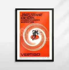 Quadro Um Corpo Que Cai (Vertigo) Alfred Hitchcock Filme