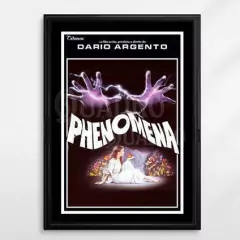 Quadro Phenomena Dario Argento Filme Pôster Placa Decorativa