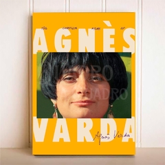 Imagem do Quadro Agnès Varda Filme Pôster Placa Decorativa