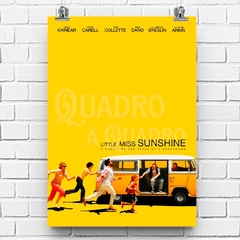 Quadro Pequena Miss Sunshine Filme Pôster Placa Decorativa