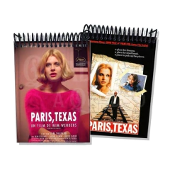 Bloco de Notas Paris, Texas Wim Wenders Filme Cinema