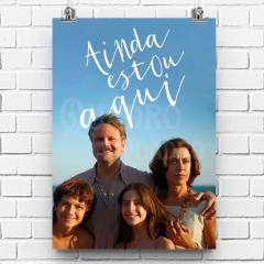 Imagem do Quadro Ainda Estou Aqui Walter Salles Filme Pôster Placa Decorativa
