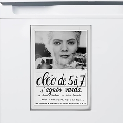 Ímã Cinema Cléo das 5 às 7 Agnès Varda