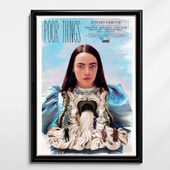 Quadro Pobres Criaturas Filme Pôster Placa Decorativa