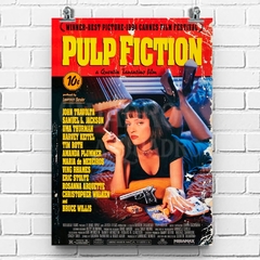 Imagem do Quadro Pulp Fiction Quentin Tarantino Filme Pôster Placa Decorativa