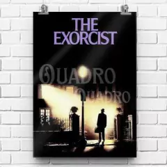 Imagem do Quadro O Exorcista William Friedkin Filme Pôster Placa Decorativa