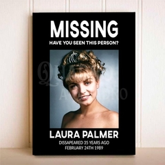 Quadro Laura Palmer Twin Peaks David Lynch Pôster Placa Decorativa - loja online