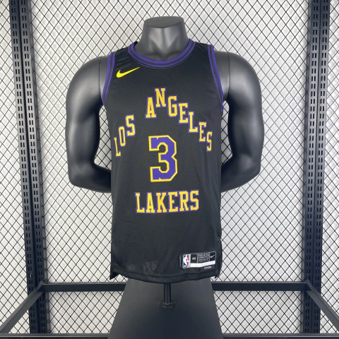 Anthony DAVIS 3 - Regata Nike Lakers PREMIUM Edition Preta