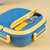 Marmitinha Infantil Térmica Bento Box Azul - loja online