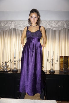 Vestido Seda vintage