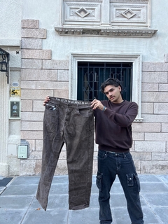 jean oversized marron xxl en internet