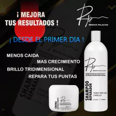 SHAMPOO REPARADOR 1 lt + CREMA REESTRUCTURANTE 250gr - comprar en línea