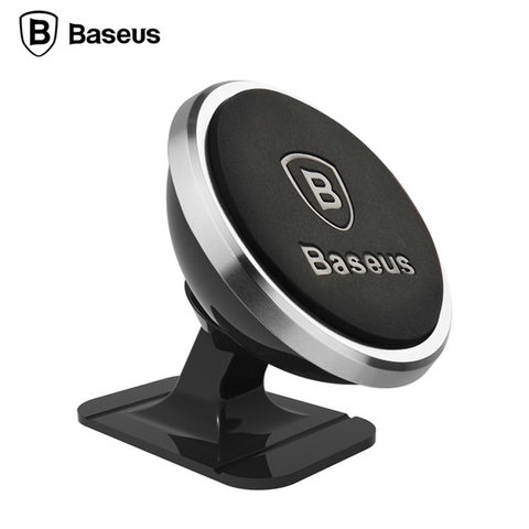 Baseus Suporte Magnético de Rotação de 360° (Prata/Preto)