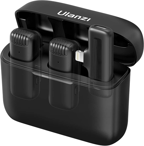Microfone de Lapela Sem Fio - Ulanzi J12