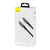 Cabo Tipo-c iPhone Baseus Tungsten Gold Fast Charging 1M 20W