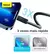 Cabo Turbo Baseus P/ iPhone Usb-c P/ Lightning 20w na internet