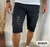 Bermuda Jeans Lycra Stretch Detonada