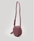 Bolsa redonda couro sintético