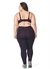 calça Legging Preta GG fitness suplex feminino 8% elastano corrida alta