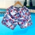 Kit 4 Short Tactel Floral Mauricinho Praia com 2 bolso frontal na internet