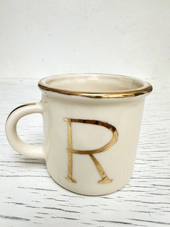 Taza Camping Oro Letra Manuscrita en ORO - tienda online