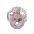 Chupeta Bibs tie dye látex - cor heather white