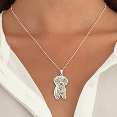 Collar Retrato Plata 925