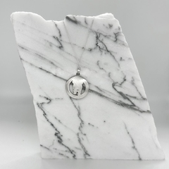 Collar Circulo Calado Plata 925 - ZEVENE