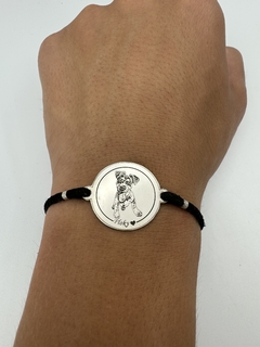 Pulsera circulo entero plata 925 en internet