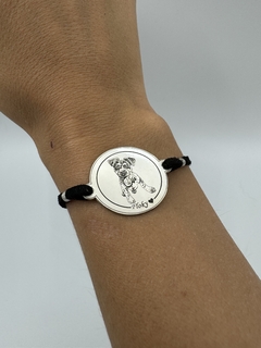 Pulsera circulo entero plata 925