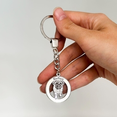 Llavero Circulo Calado Plata 925 - Acero
