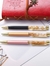 Caneta folha de ouro