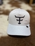 BONÉ TEXAS FARM - TF836 - BRANCO/ PRETO no