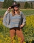 Poncho Tulipan a Rayas De Costantini By Roz - comprar online