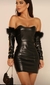Vestido Couro