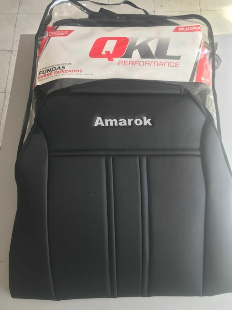 Cubre asientos QKL para VOLKSWAGEN AMAROK (parte trasera dividida)