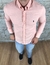 Camisa RL Manga Longa Salmão Linho