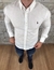 Camisa RL Manga Longa Branca Linho