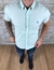 Camisa Manga Curta RL Verde Agua